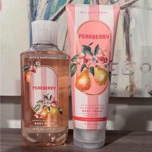 Pearberry Body Wash and Lotion Bath and Body Works